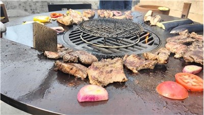 Stor matlagningsplats Grillrökare