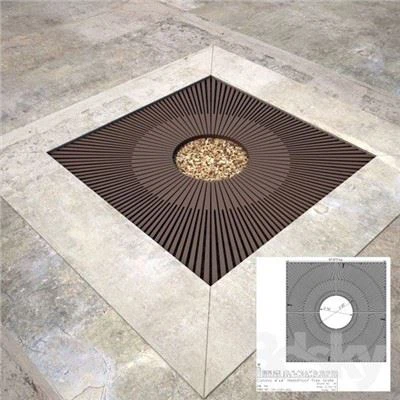 Corten stålträdgaller