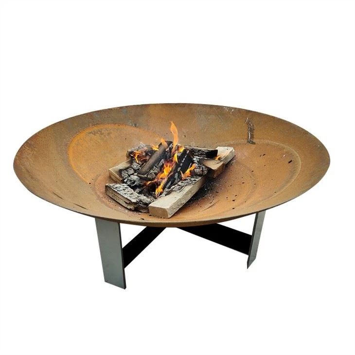 Bowl Bbq Corten Steel Fire Pits