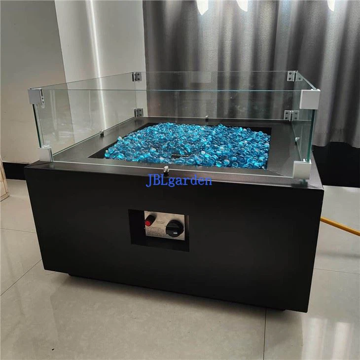 American Outdoor Garden Gas Propane Firepit Tables