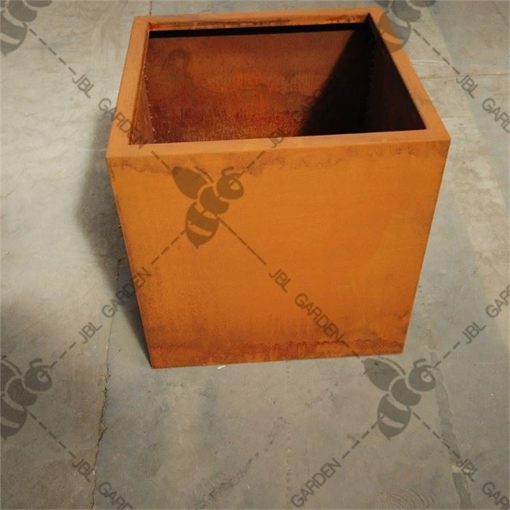Corten Steel Planters Large
