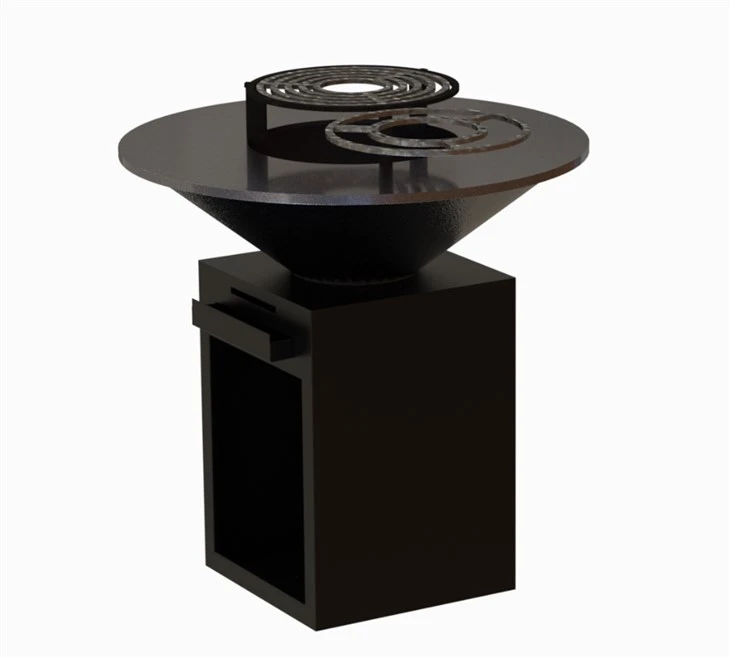 Fire Ring With Cooking Grate