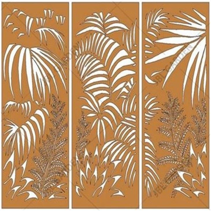 Laser Cut Yard Garden Screen