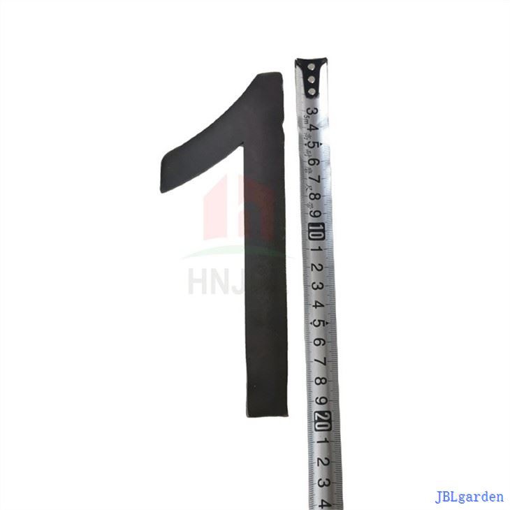 Modern Metal House Numbers