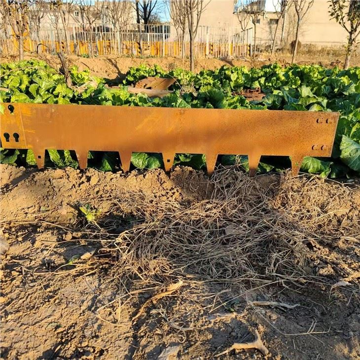Rusty Decoration Lawn Edging