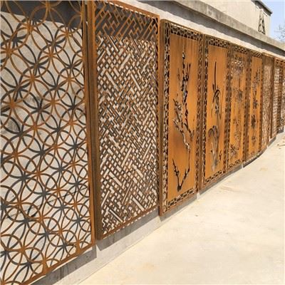 Corten Steel Dividers Skärmar