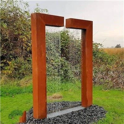 Corten Steel Garden vattenfall