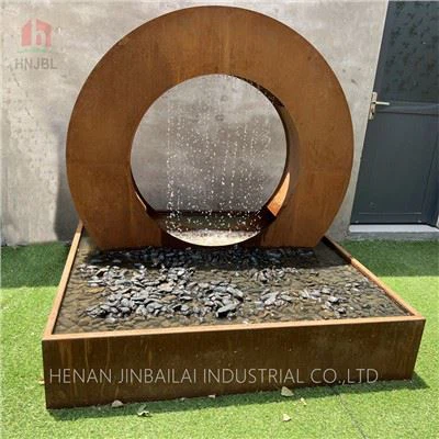 Corten Steel Water Funktion