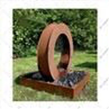 Favorit Corten Steel Runt vattenbord