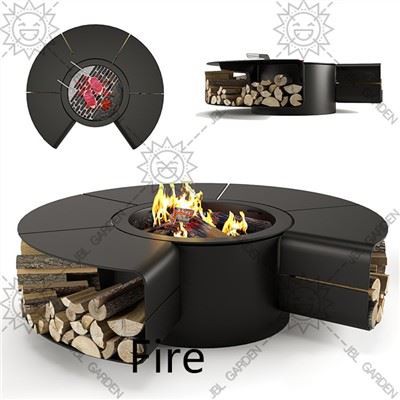 Gas Garden Fire Pit