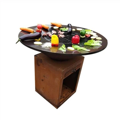 Ny modern Corten Steel Grill