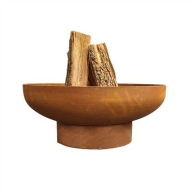 Utomhus eldstad metall