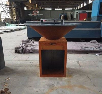 Uteplats Kommersiell Trä Grillplåt