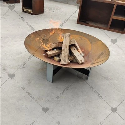 Raw Steel Fire Pit