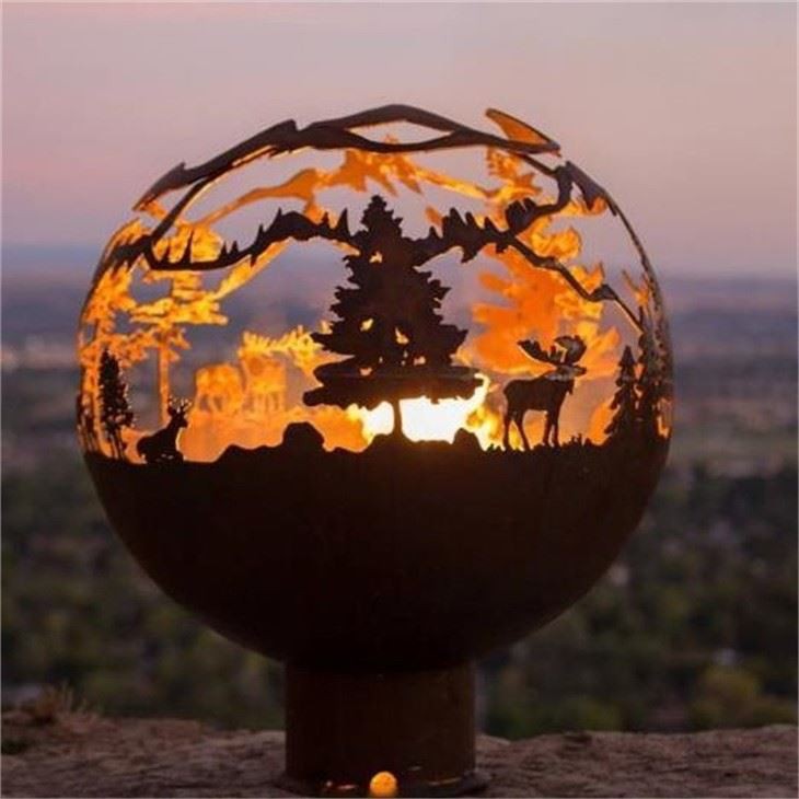 Steel Fire Ball