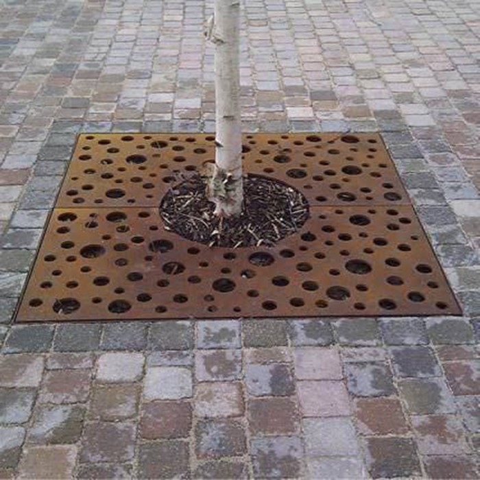 Commercial Corten Steel Tree Grate suppliers