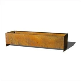 Corten Planters Round Base
