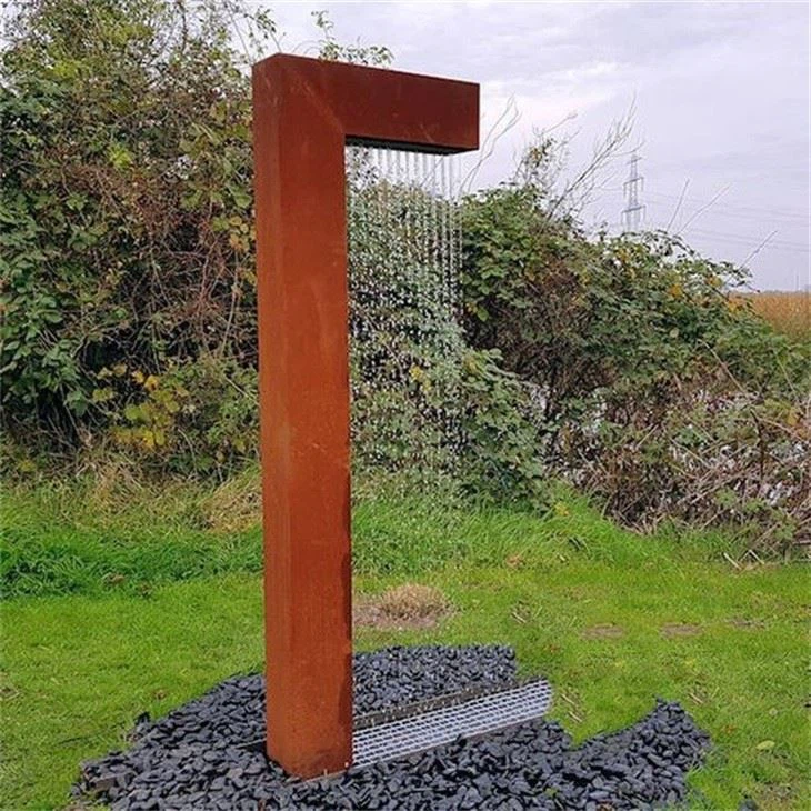 Garden Corten Steel Water Feature