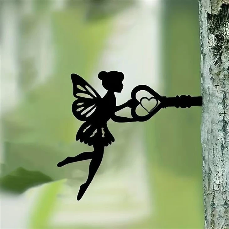 Outdoor Black Metal Art Decoration