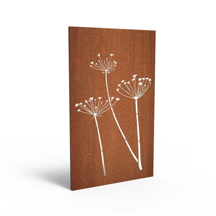 Metal Landscaped Screen