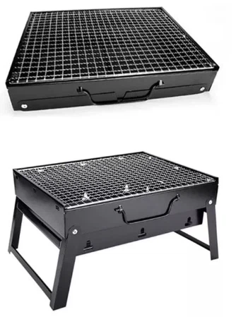 Modern design hopfällbar grill