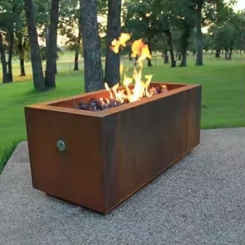 Rektangel gaseldstad