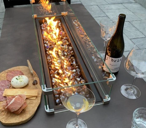 Tabletop Round Fire Pit