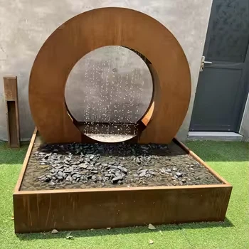Water Feature Steel Fountain